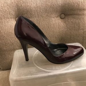 Burgundy Nine West Pumps 8.5